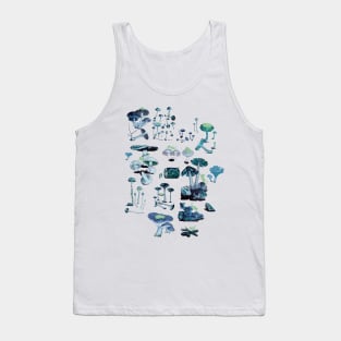 SPACESHROOMS + CATS Tank Top